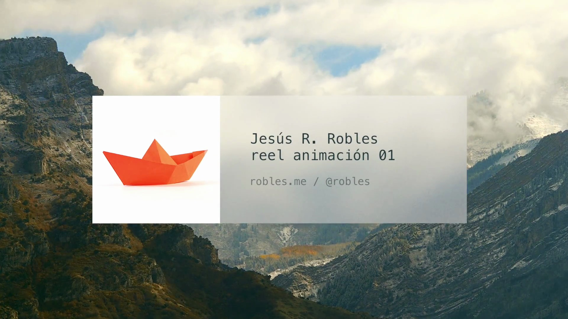 animation reel 01